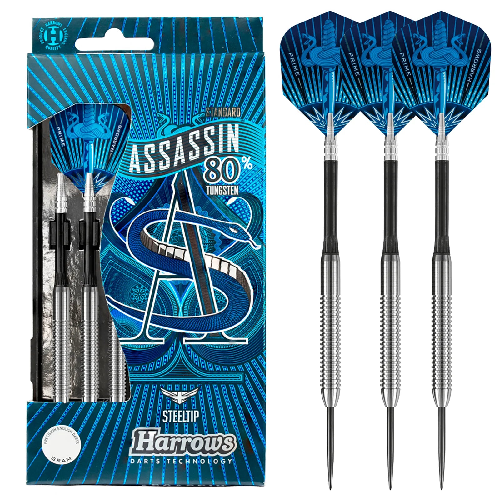 HARROWS ASSASSIN 80% 21GR DARTSTIKAT