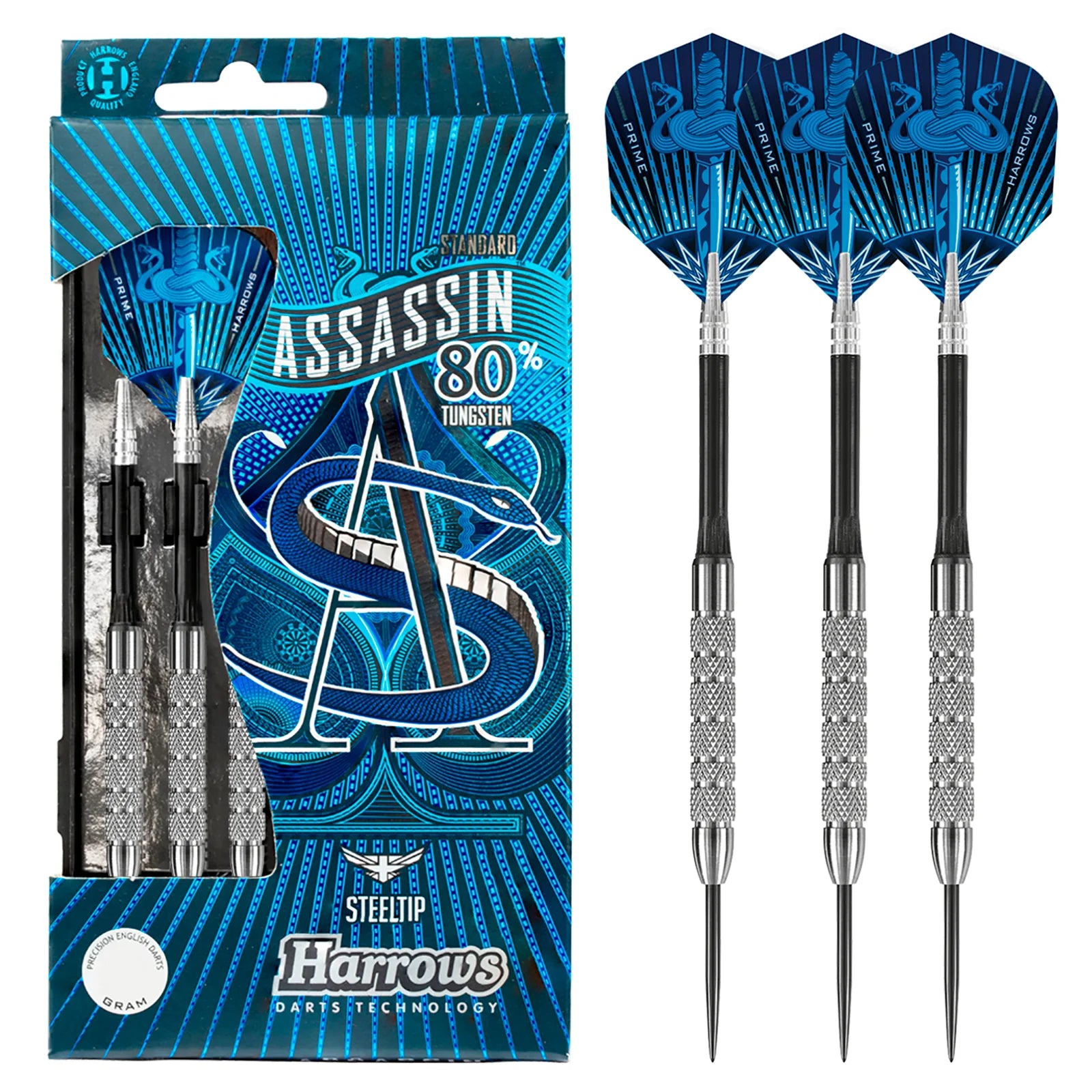 HARROWS ASSASSIN 80% 22GK DARTSTIKAT
