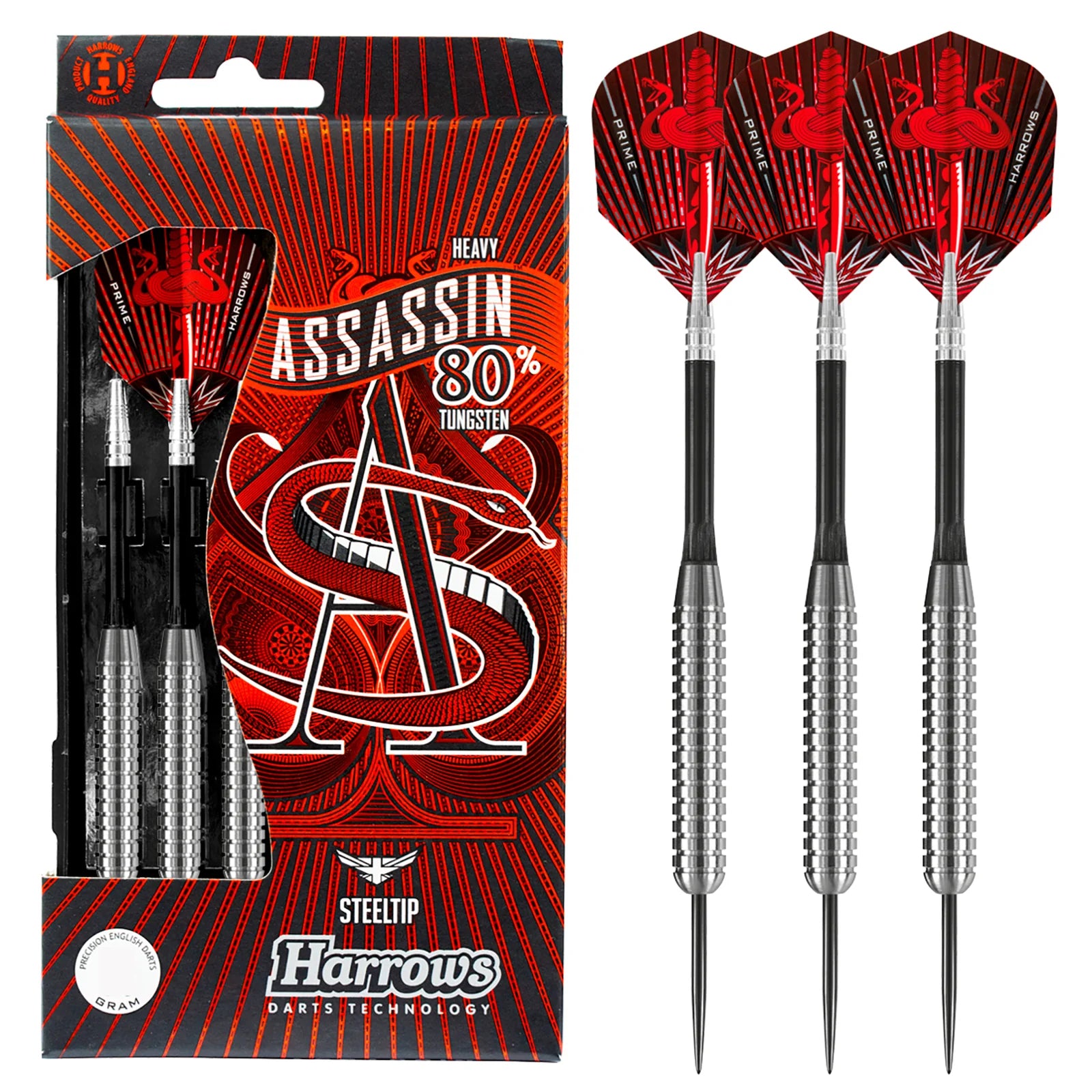 HARROWS ASSASSIN 80% 32GR DARTSTIKAT