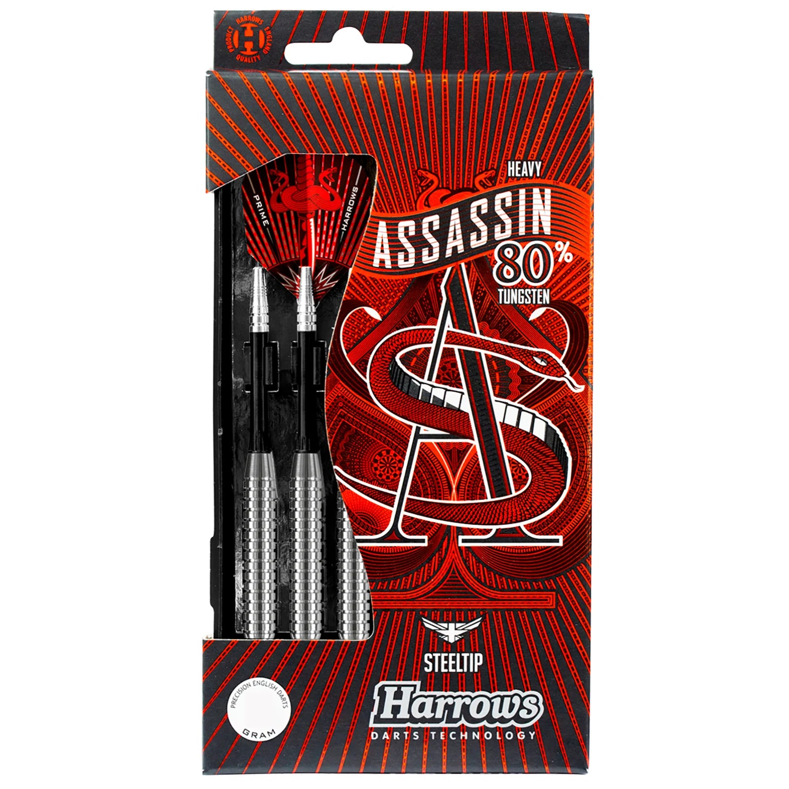 HARROWS ASSASSIN 80% 32GR DARTSTIKAT