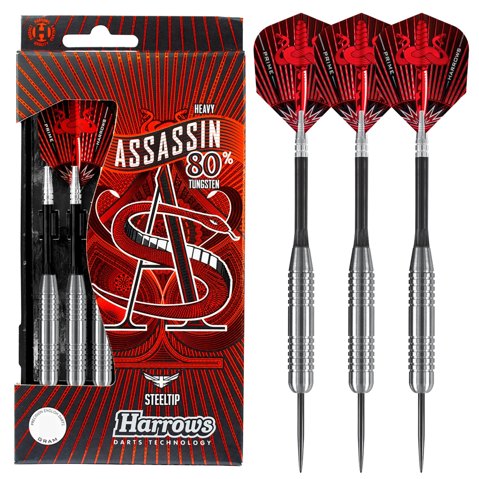 HARROWS ASSASSIN 80% 40GR DARTSTIKAT
