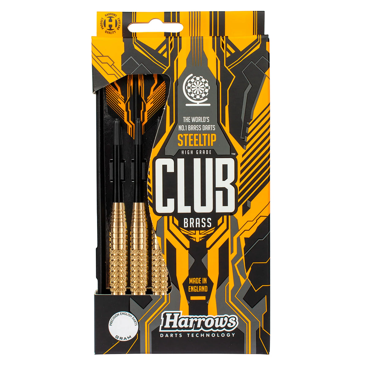 Harrows Club Brass 22gK dartstikat
