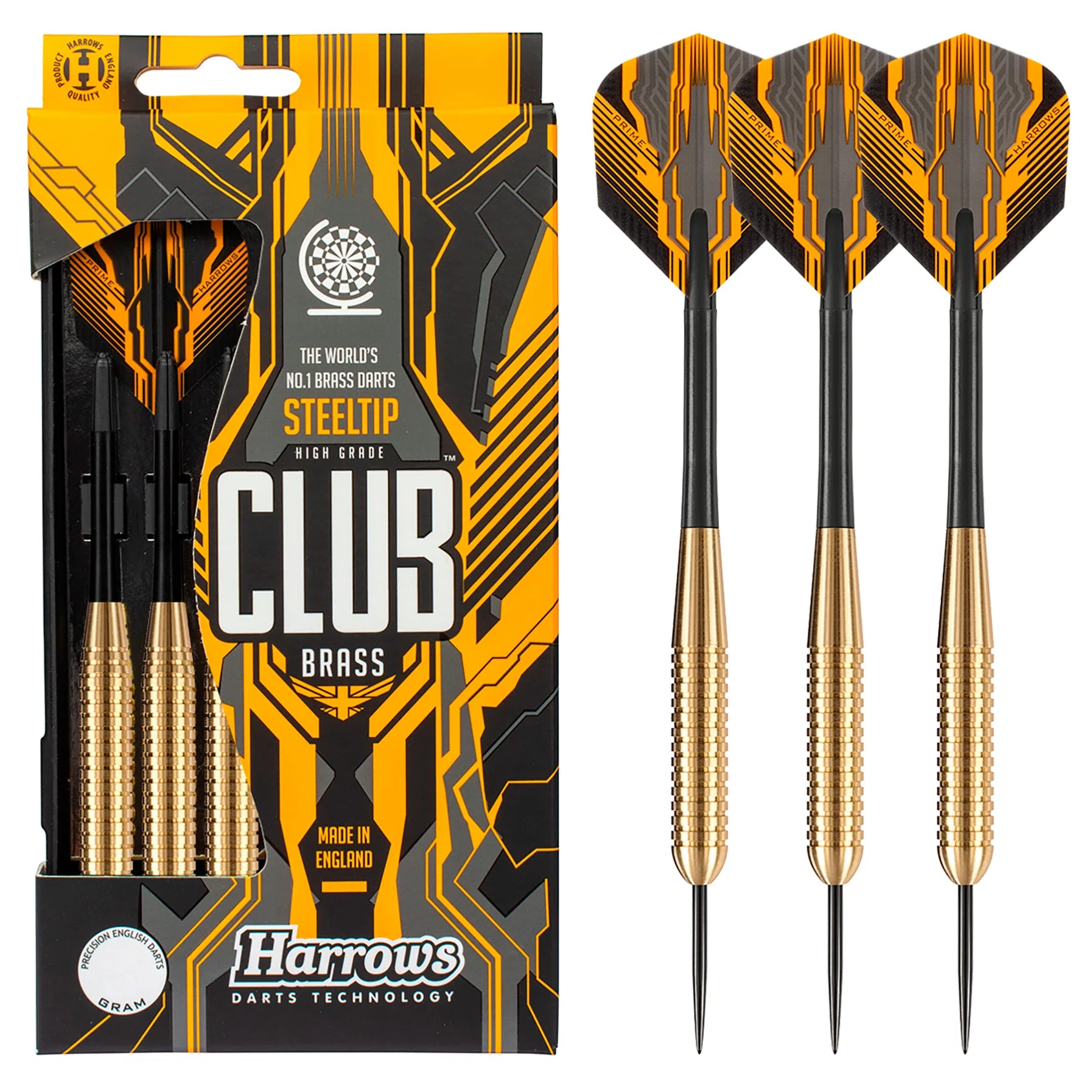 Harrows Club Brass 23gR dartstikat