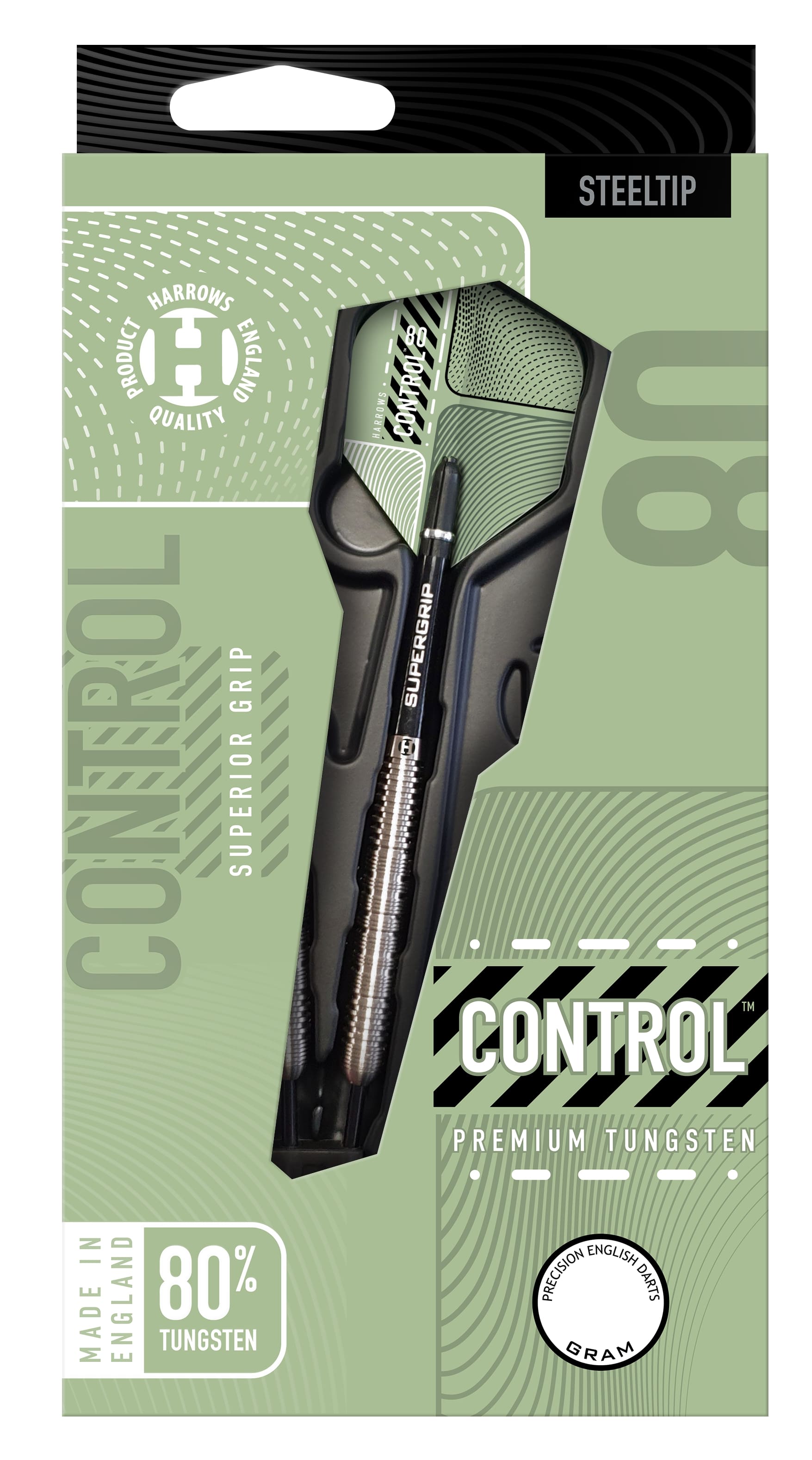 Harrows Control 80% Tungsten dartstikat