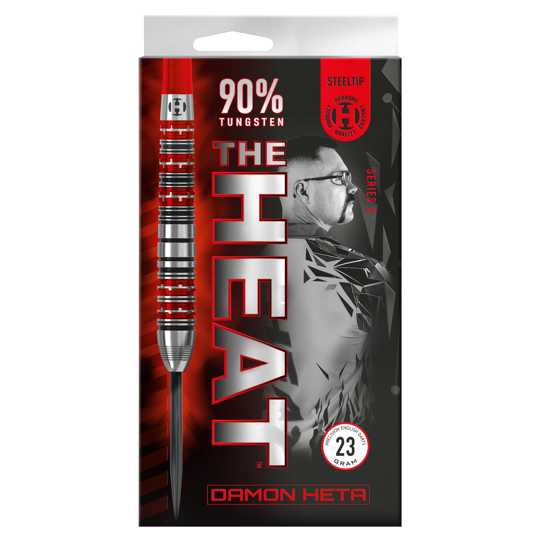 Harrows Damon Heta Series 3 90% Tungsten dartstikat