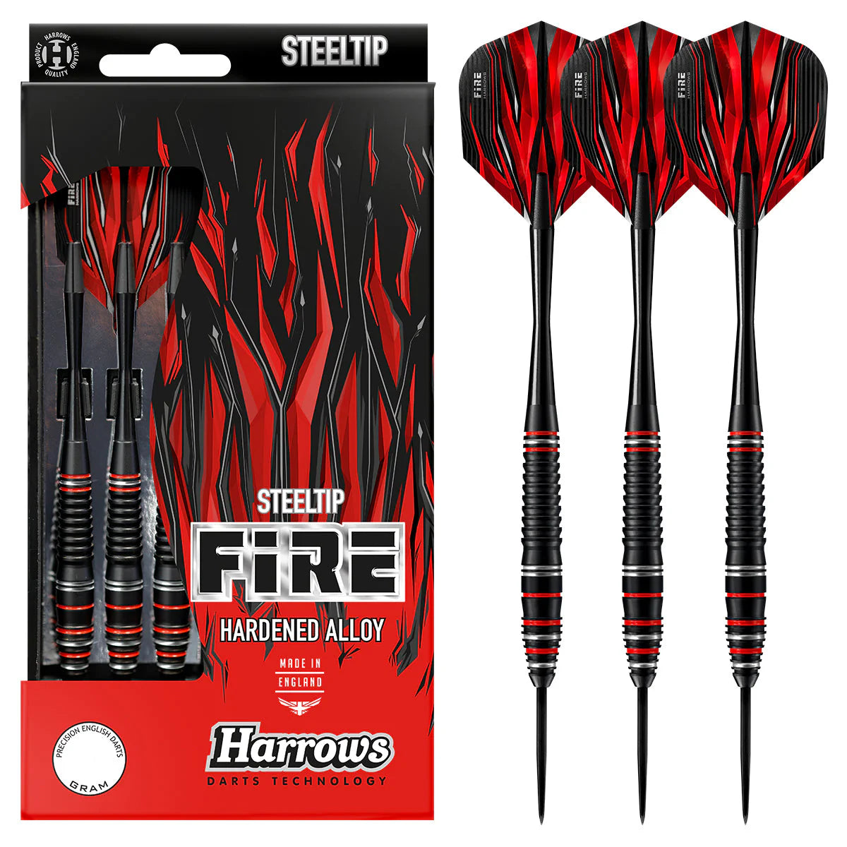 HARROWS FIRE HIGH GRADE ALLOY DARTSTIKAT