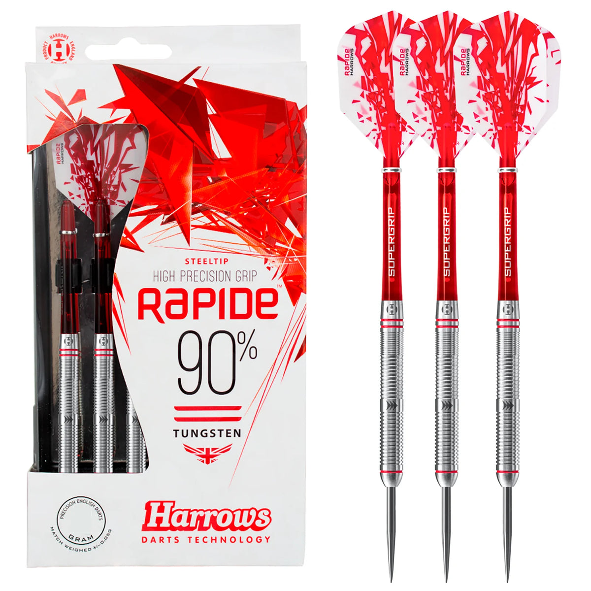 HARROWS RAPIDE STYLE A 90% DARTSTIKAT