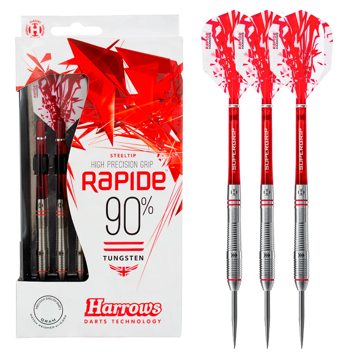 HARROWS RAPIDE STYLE B 90% DARTSTIKAT