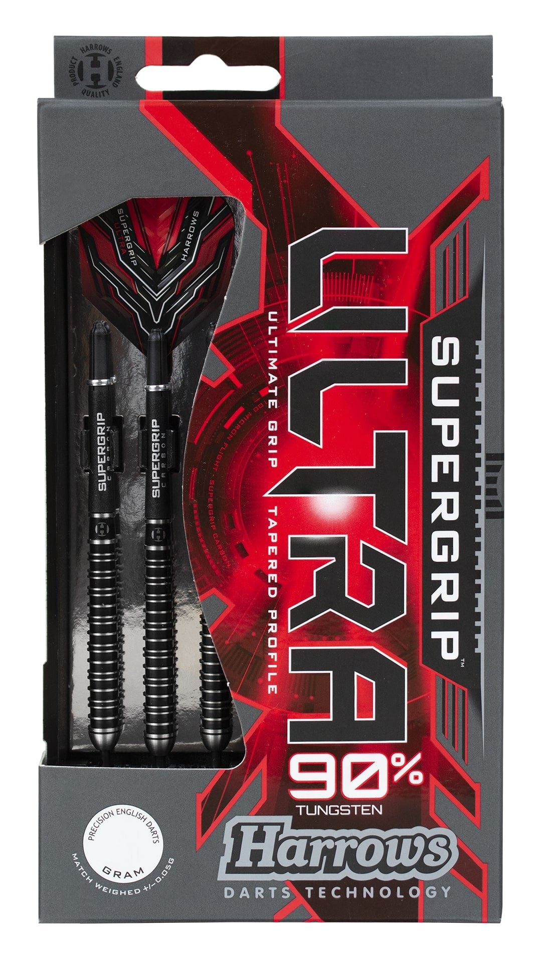 Harrows Supergrip Ultra 90% Tungsten dartstikat