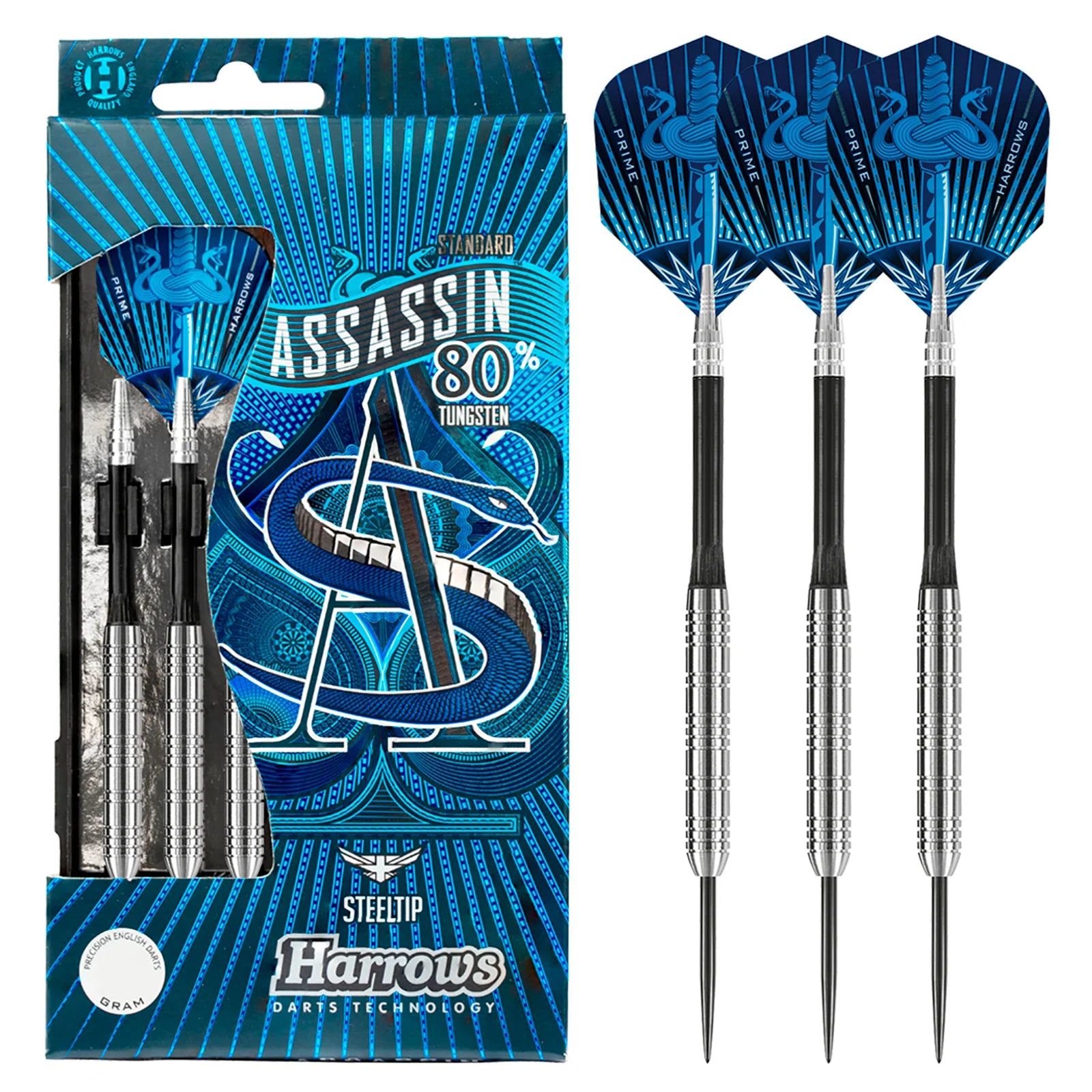 HARROWS ASSASSIN 80% 18GR DARTSTIKAT