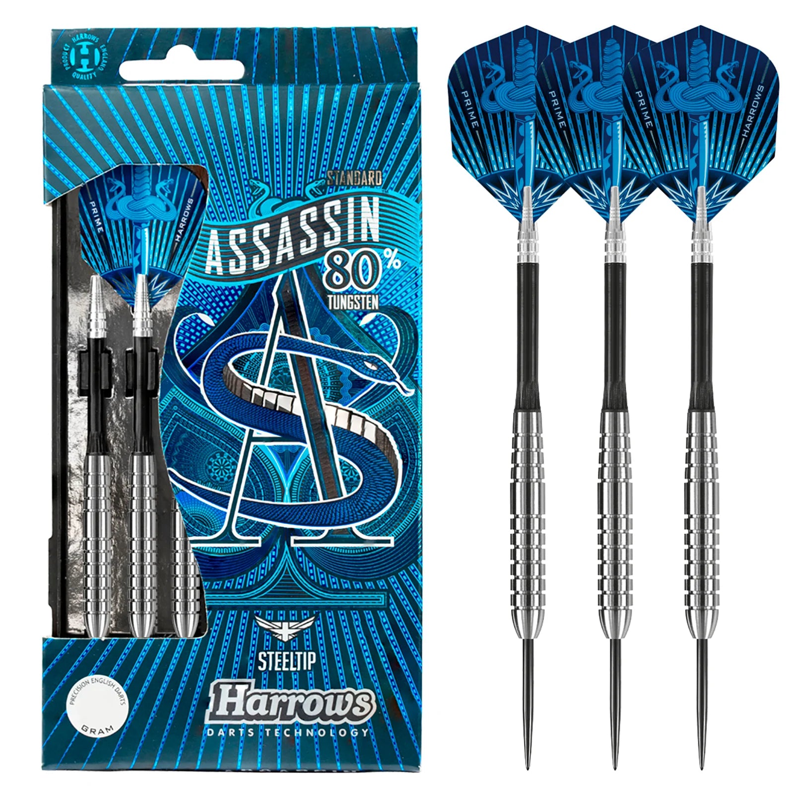 HARROWS ASSASSIN 80% 24GR DARTSTIKAT
