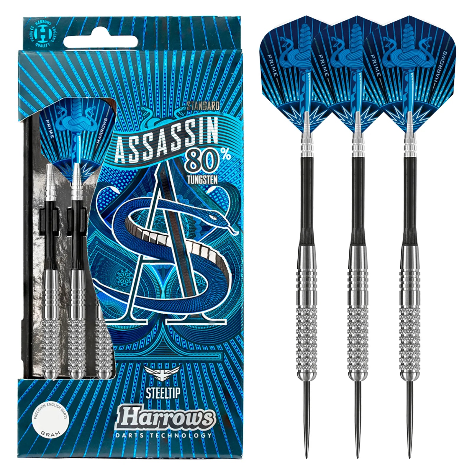 HARROWS ASSASSIN 80% 25GK DARTSTIKAT