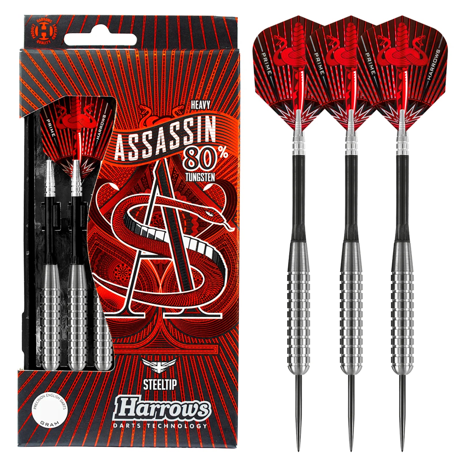 HARROWS ASSASSIN 80% 30GR DARTSTIKAT