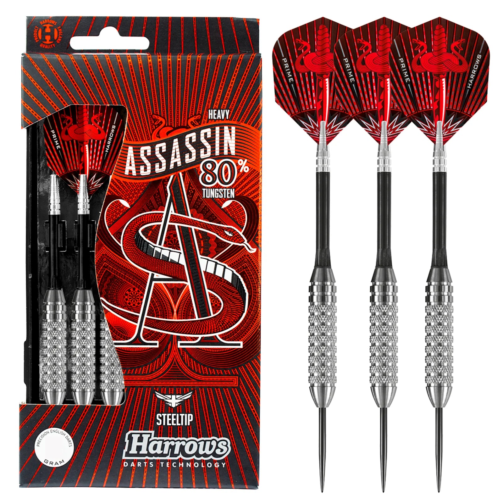 HARROWS ASSASSIN 80% 34GK DARTSTIKAT