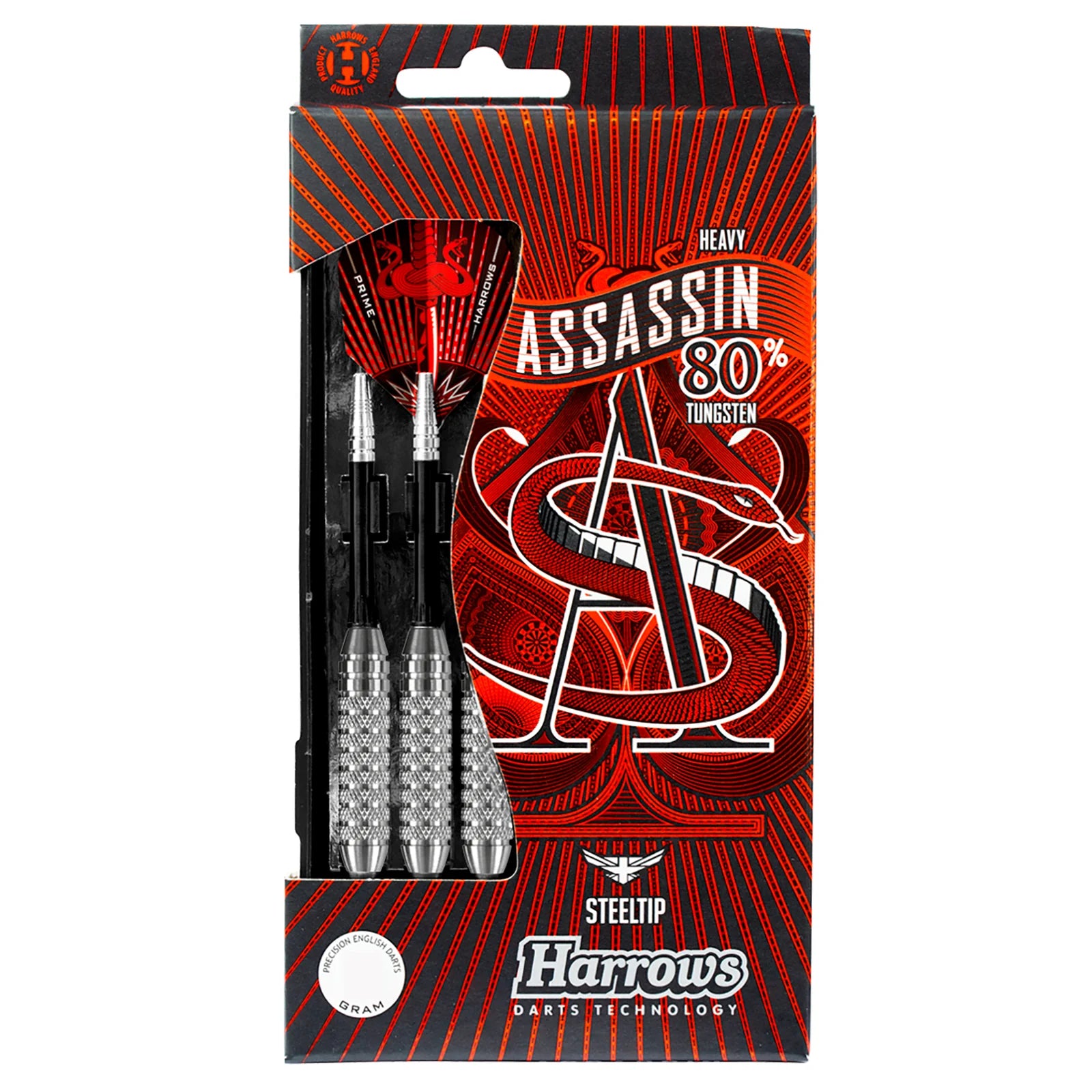 HARROWS ASSASSIN 80% 38GK DARTSTIKAT