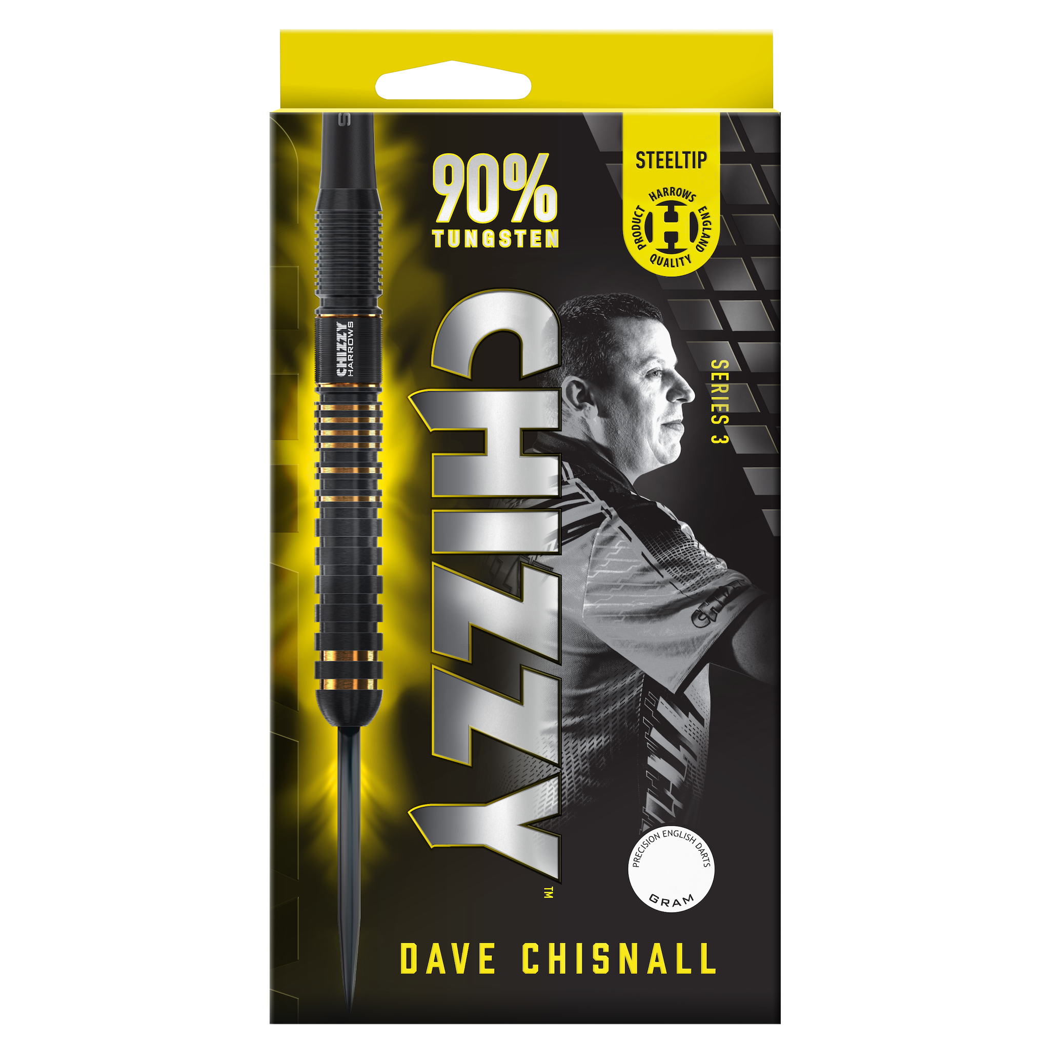 Harrows Chizzy Series 3 90% Tungsten dartstikat