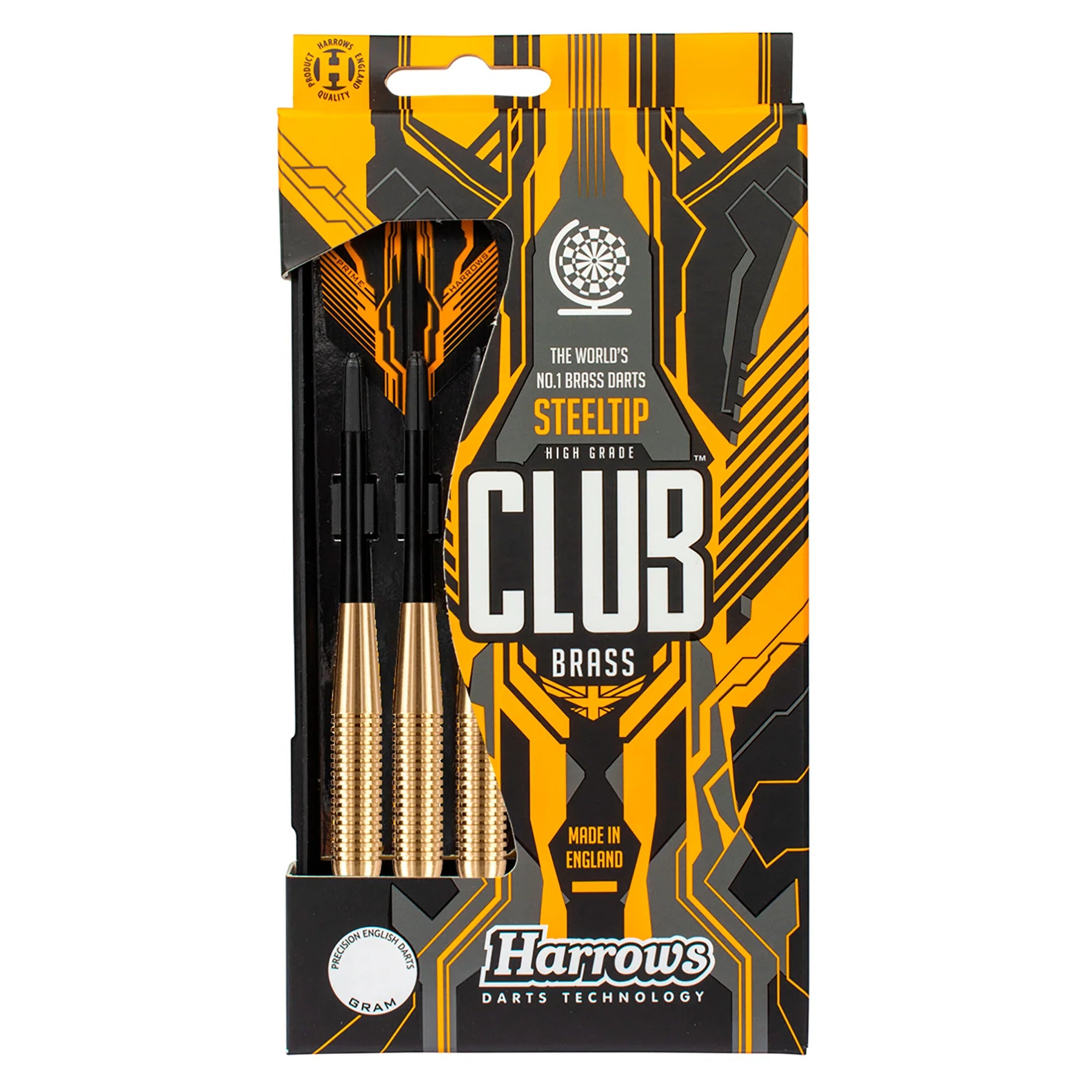 Harrows Club Brass 19gR dartstikat