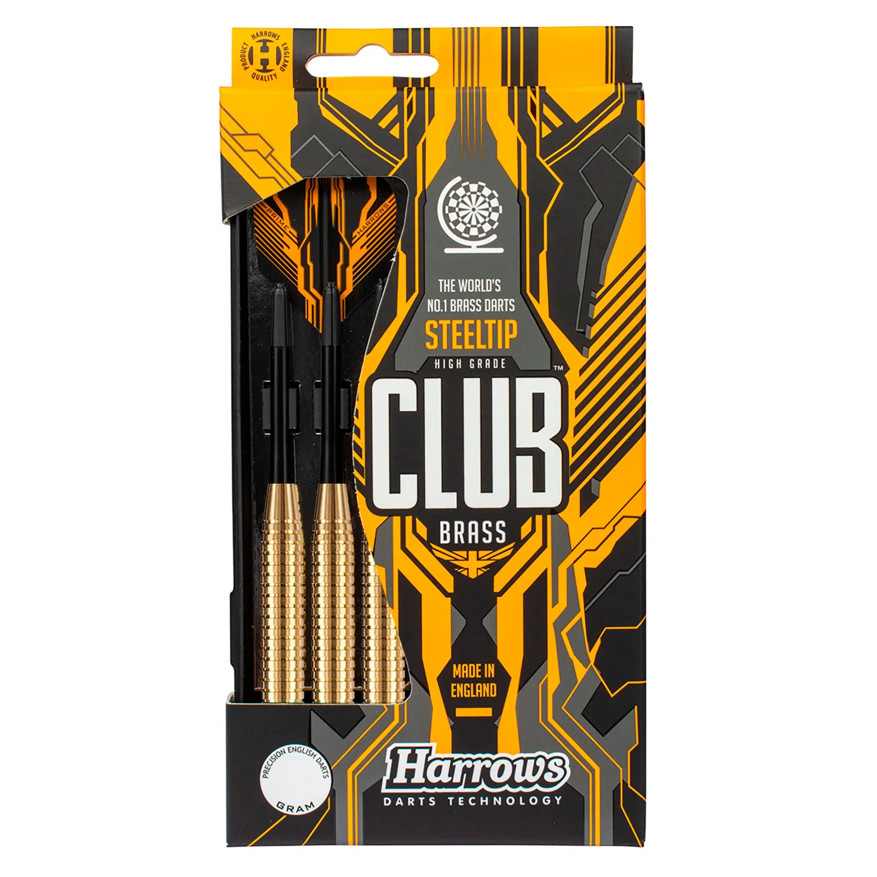 Harrows Club Brass 26gR dartstikat