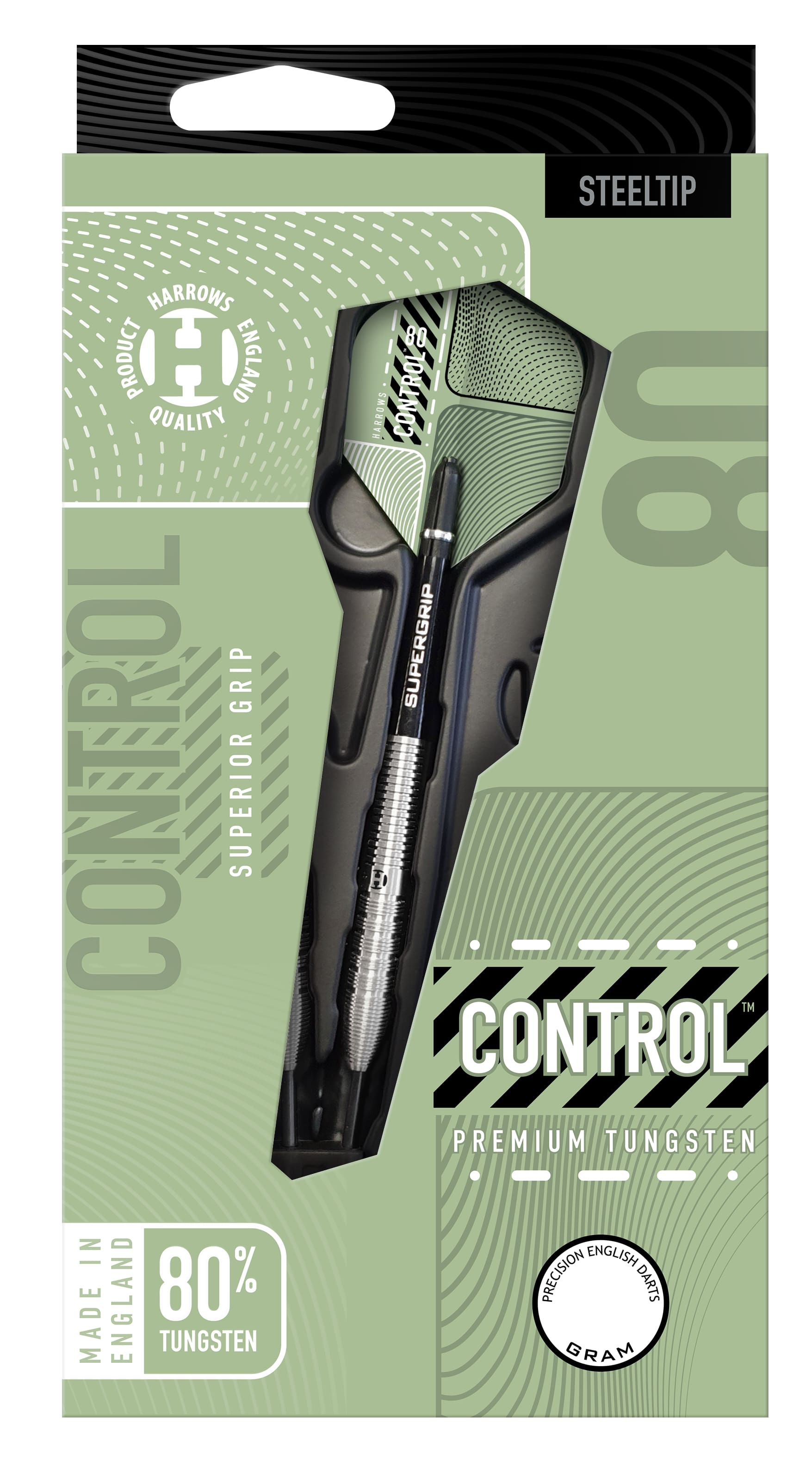Harrows Control 80% Tungsten dartstikat