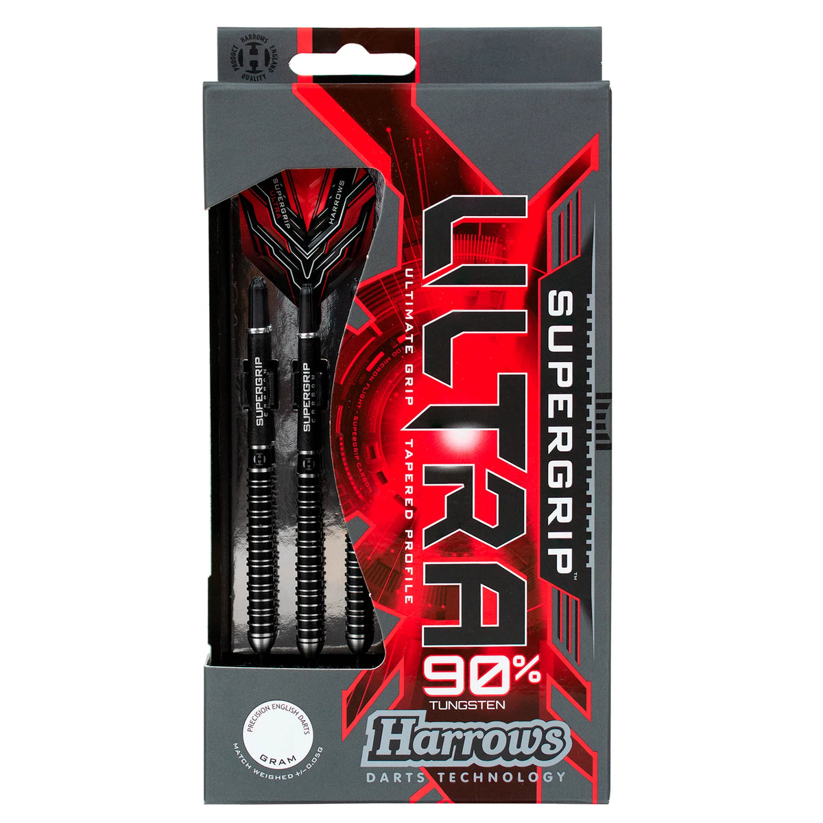 HARROWS SUPERGRIP ULTRA 90% DARTSTIKAT