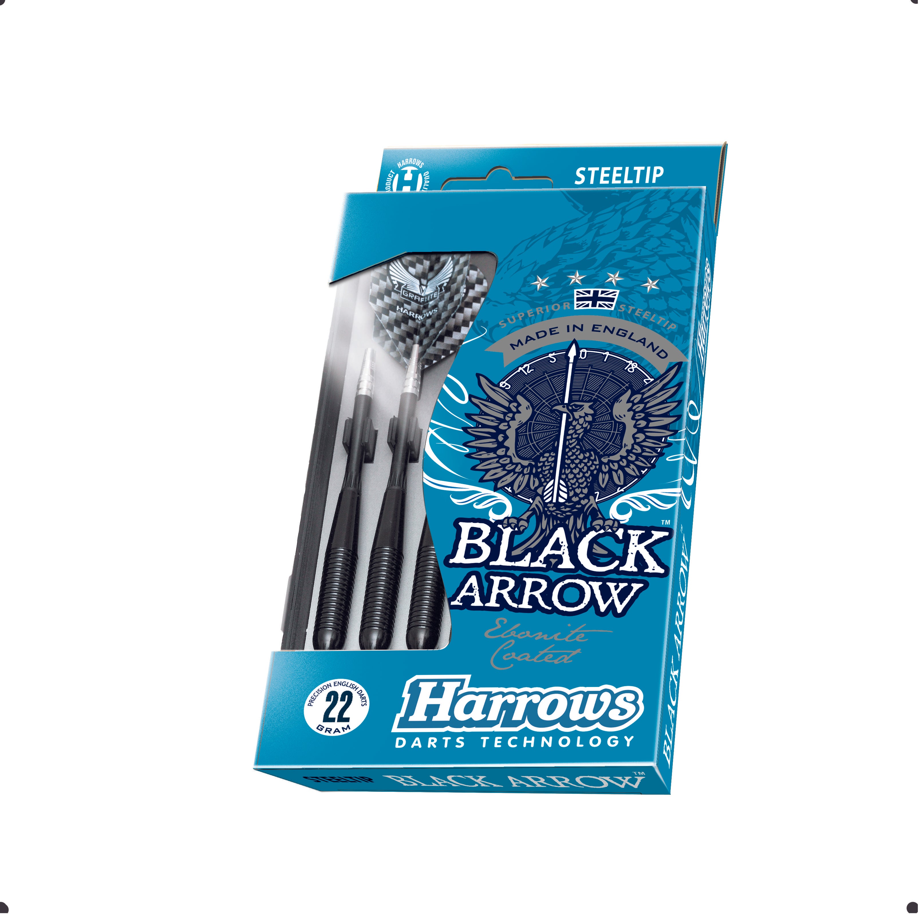 Harrows Black Arrow dartstikat