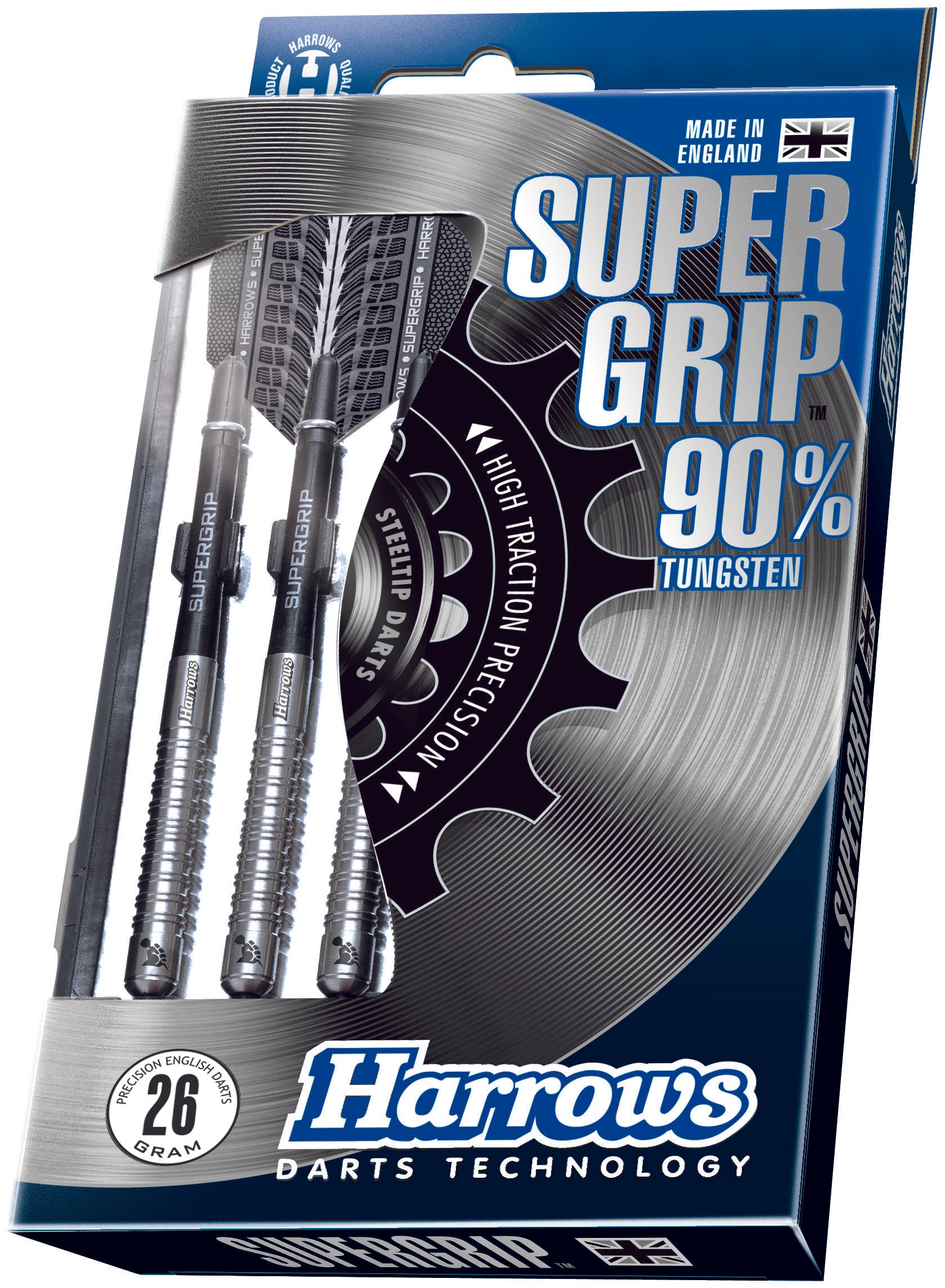 Harrows Supergrip 90% Tungsten dartstikat